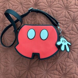 Disney Red and Black Mickey Mouse Bag